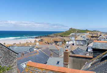 Take a swim at Porthmeor beach and then dry off in the afternoon sun.