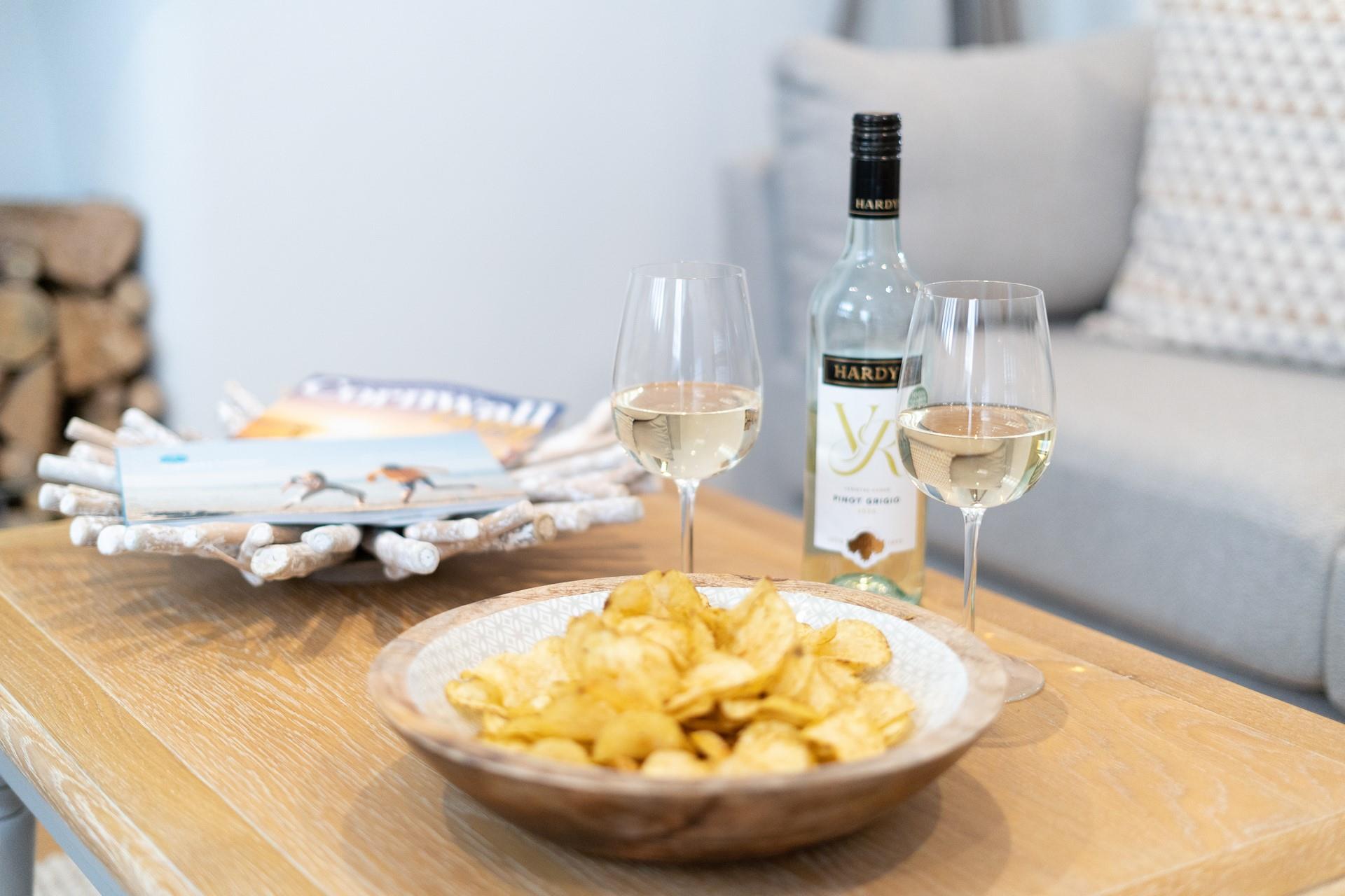 There is an array of independent shops nearby to browse local produce.