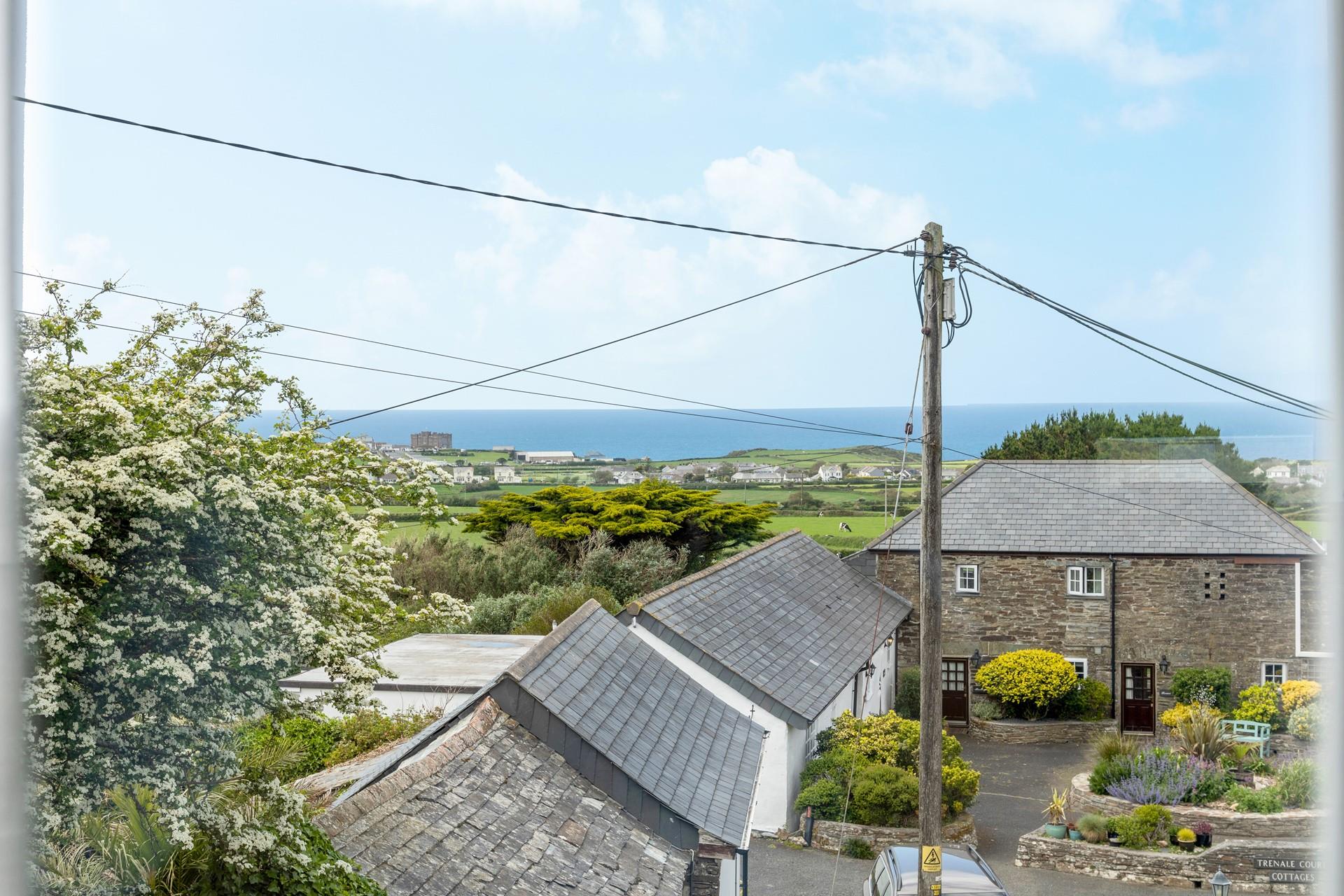 Nestling in this pretty hamlet with spectacular views.
