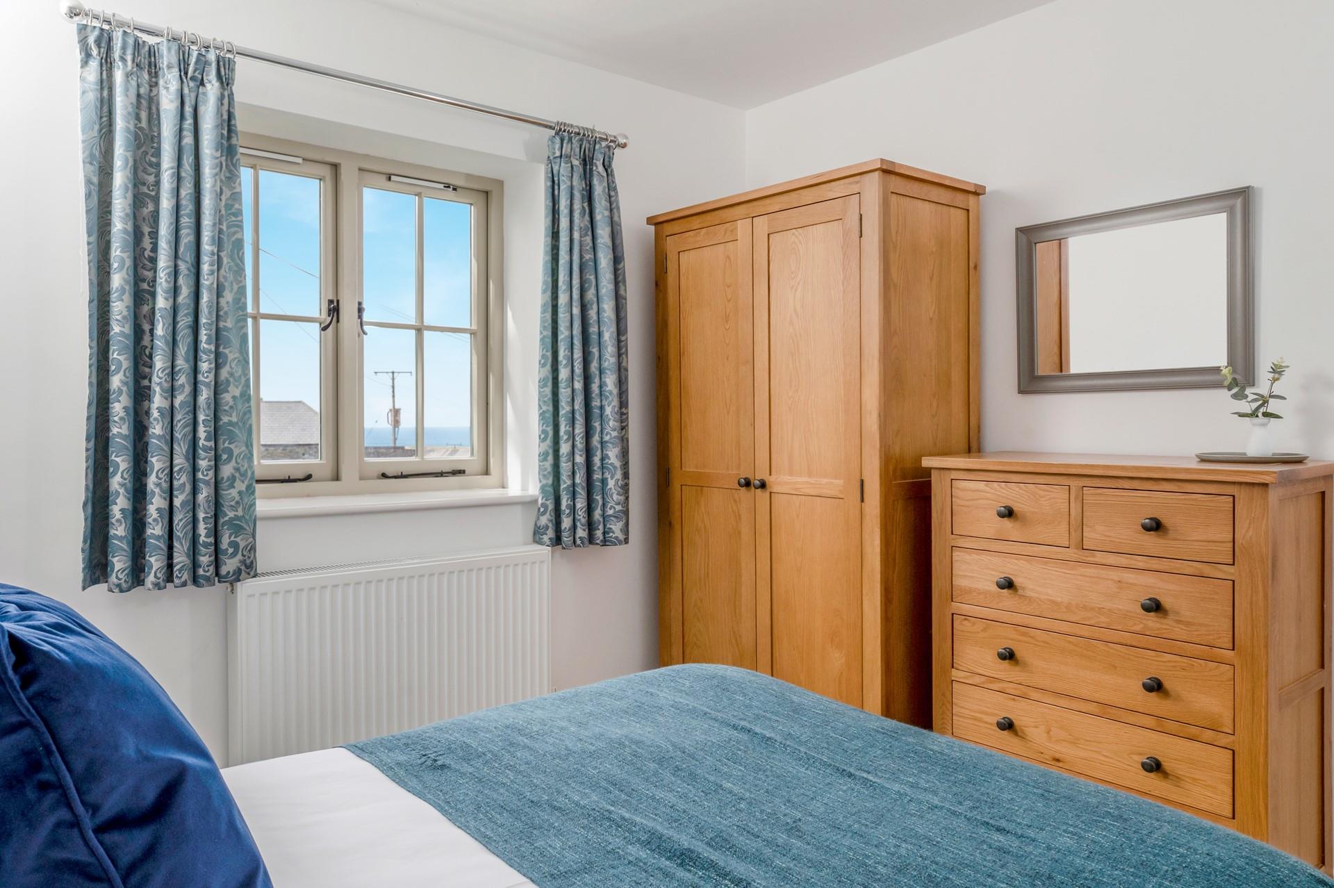 There is plenty of storage space in the bedrooms.