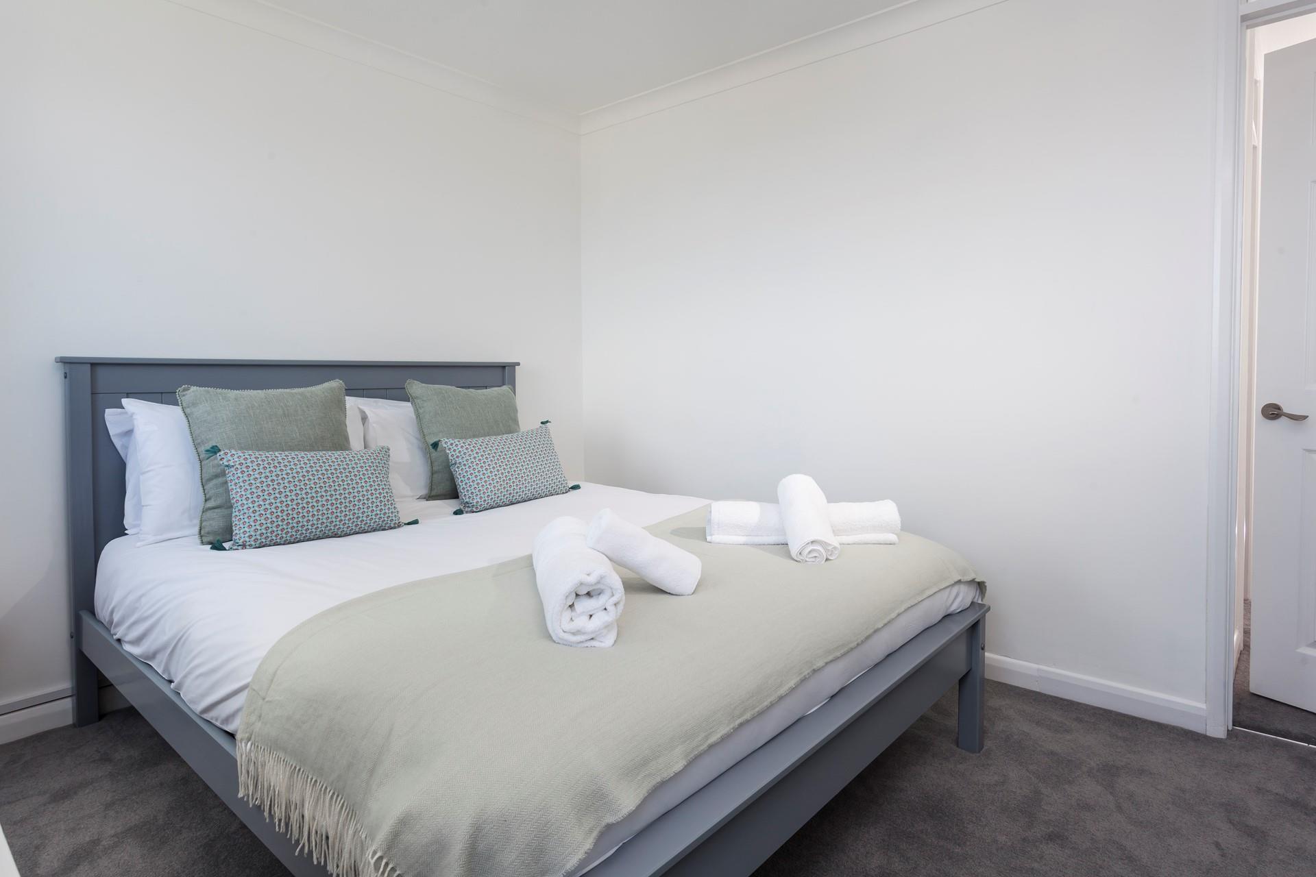 On the second floor you will find both bedrooms and the family bathroom.