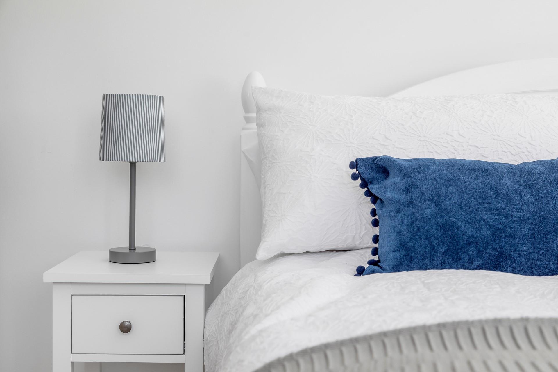 Sink into a blissful night's sleep after a tiring day walking the coast path.