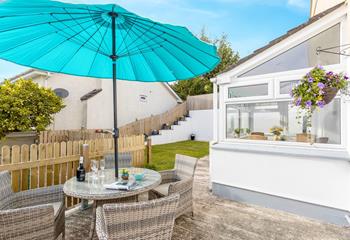 For a change of scenery swap the beach for your garden and sunbathe the day away.