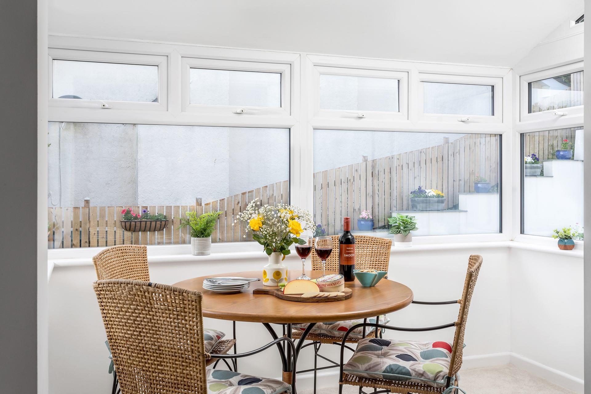 After a day working up an appetite to explore Cornwall's rugged coastline return with locally bought produce to create a culinary delight.