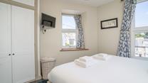 Winter evenings can be spent watching your favourite TV in bed.