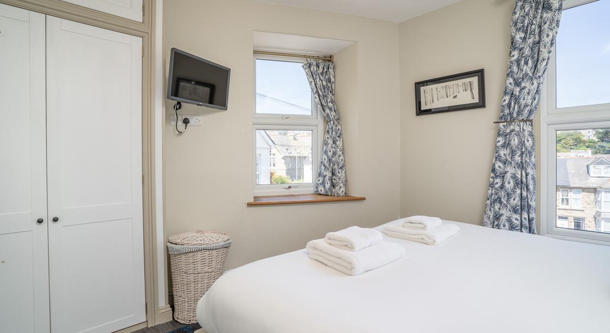 Winter evenings can be spent watching your favourite TV in bed.