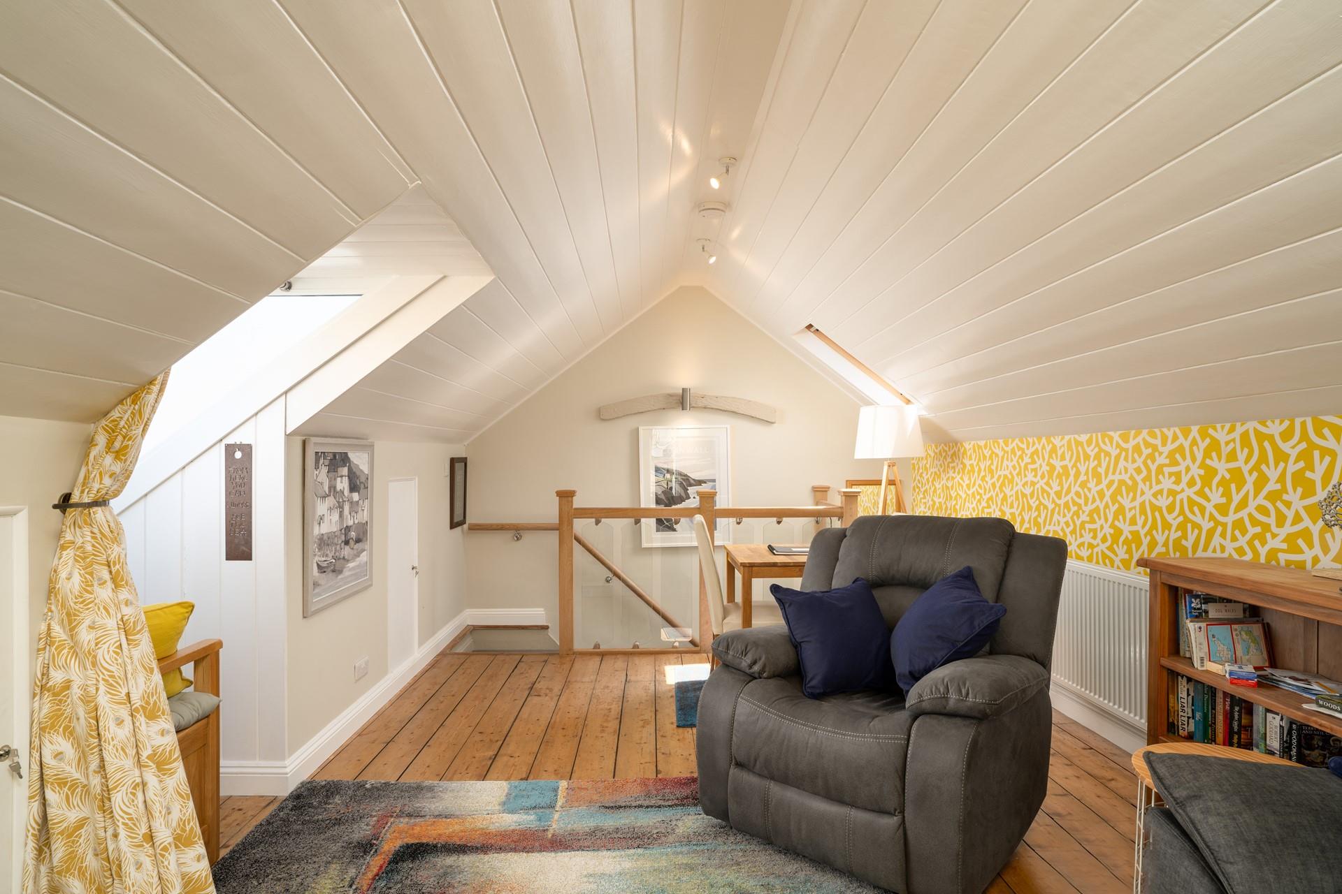 In the winter months, you can come back after chilly beach walks to cosy up with a hot chocolate.