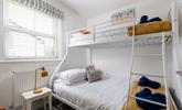 Bedroom 2 has triple bunk beds- perfect for a kid's sleepover! - Thumbnail Image