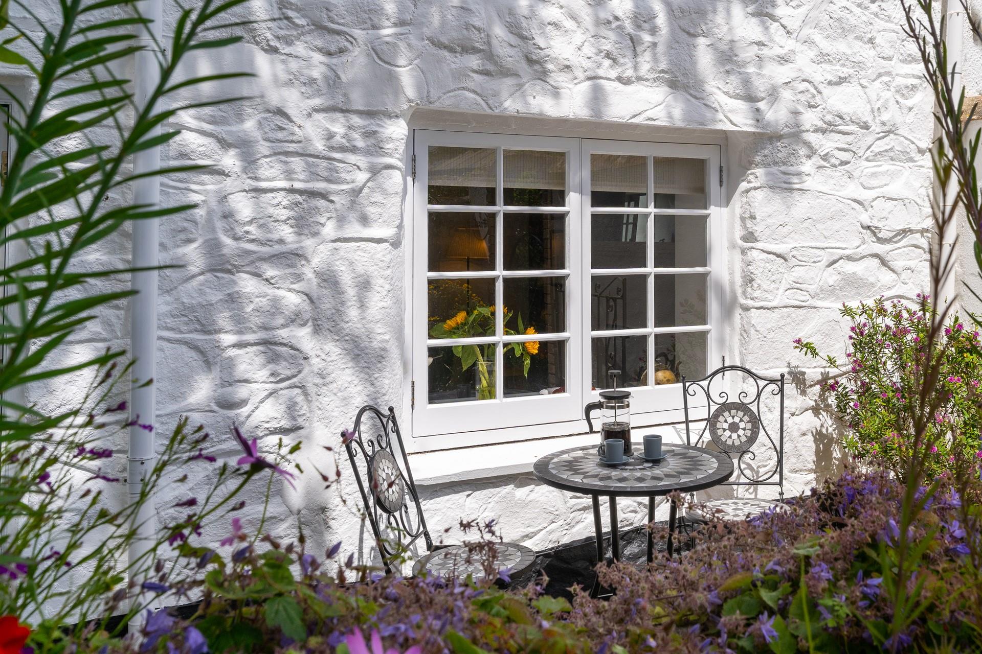 If you don't want to leave your cottage then you can spend the day sunbathing in the garden area.