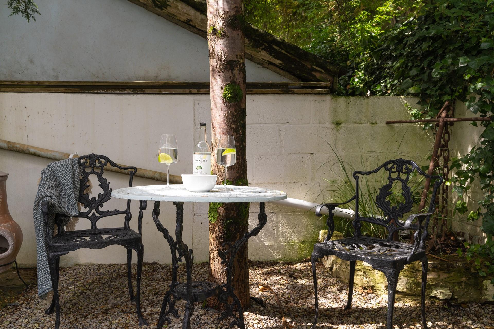 Pop open a bottle of your favourite wine to sip in the garden.