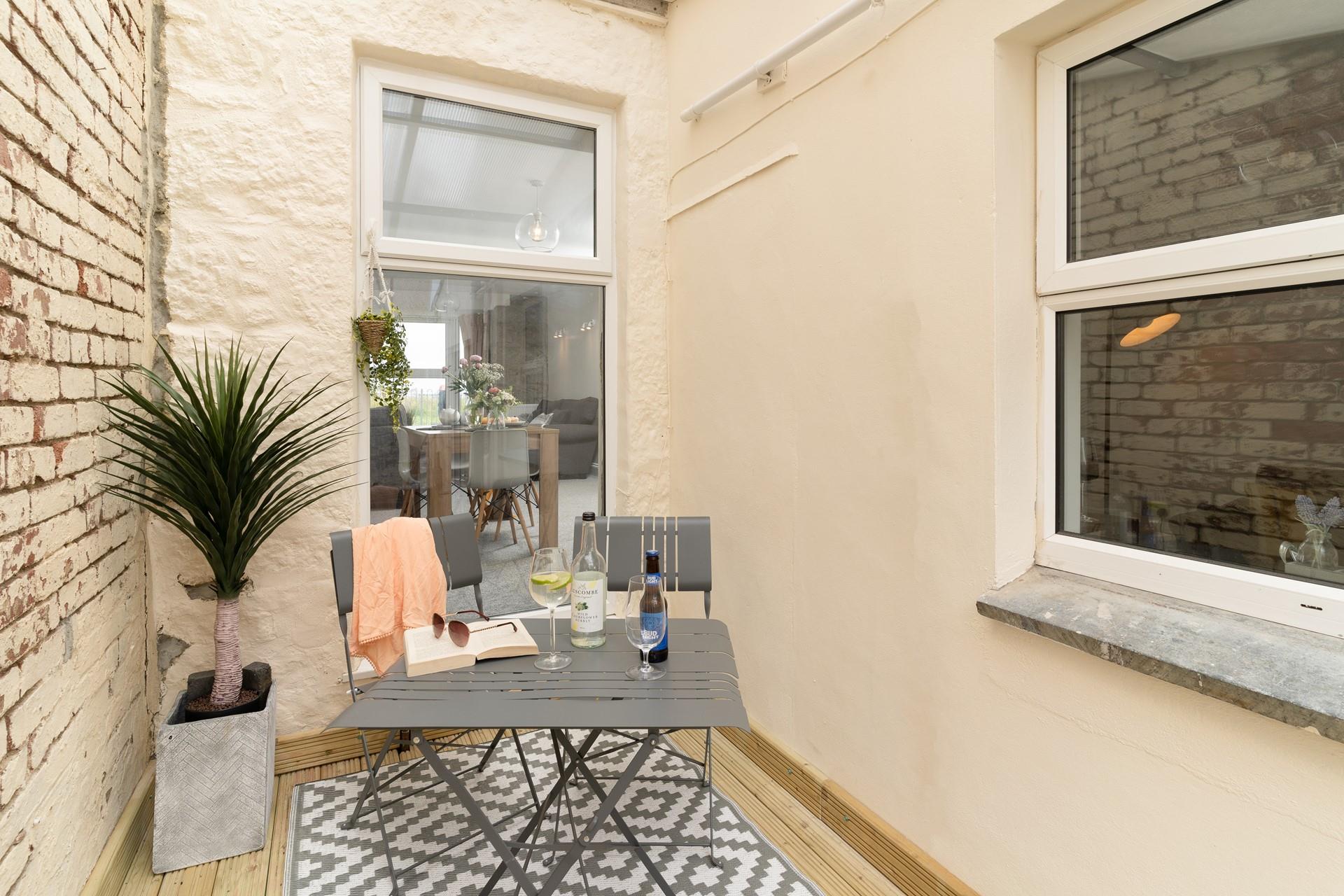 A quaint spot under the Cornish sunshine.