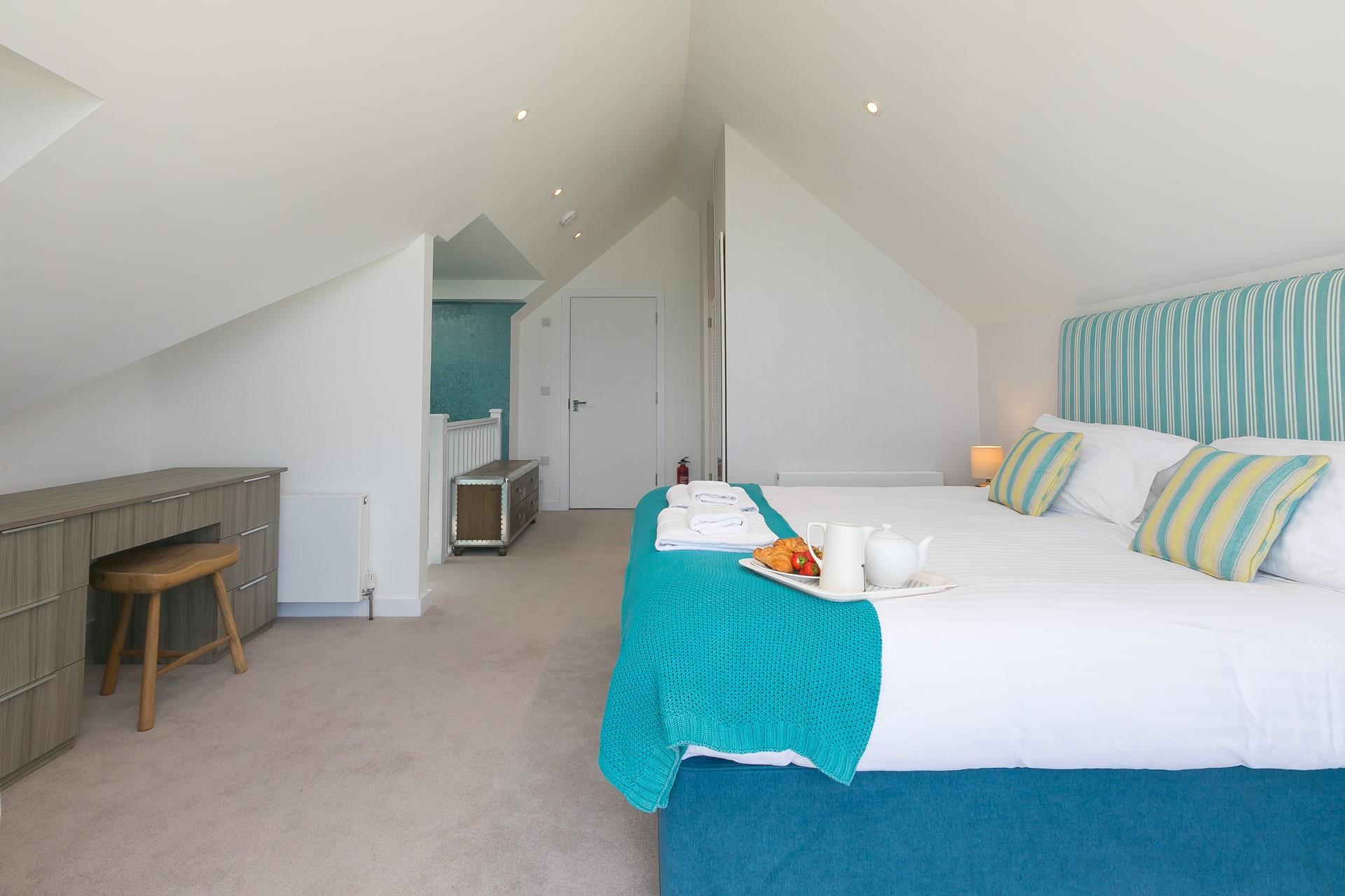 The super king bed ensures the ultimate night's sleep.