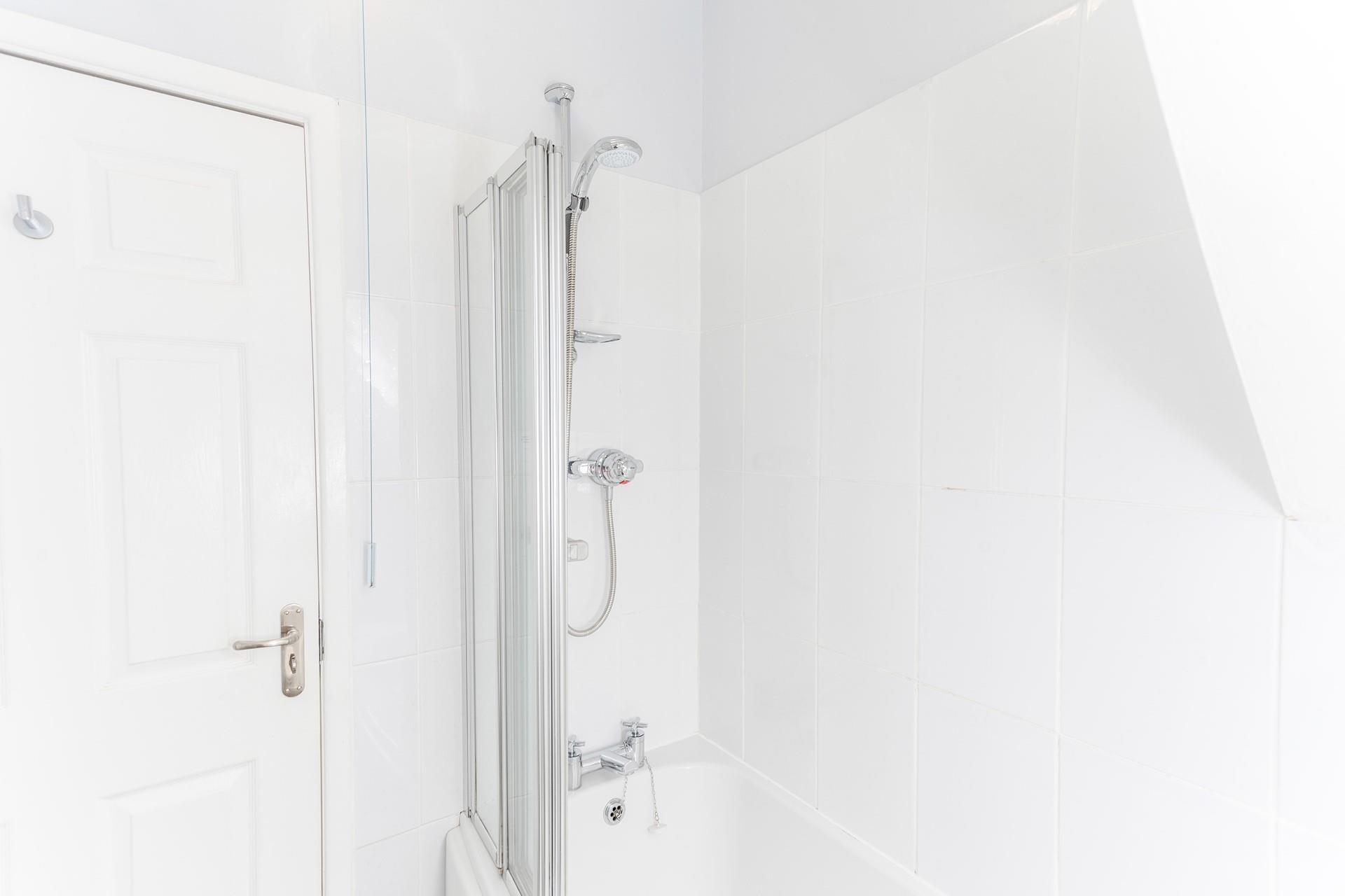 Start your day right with a shower and set yourself up for a day on a beautiful sandy beach.