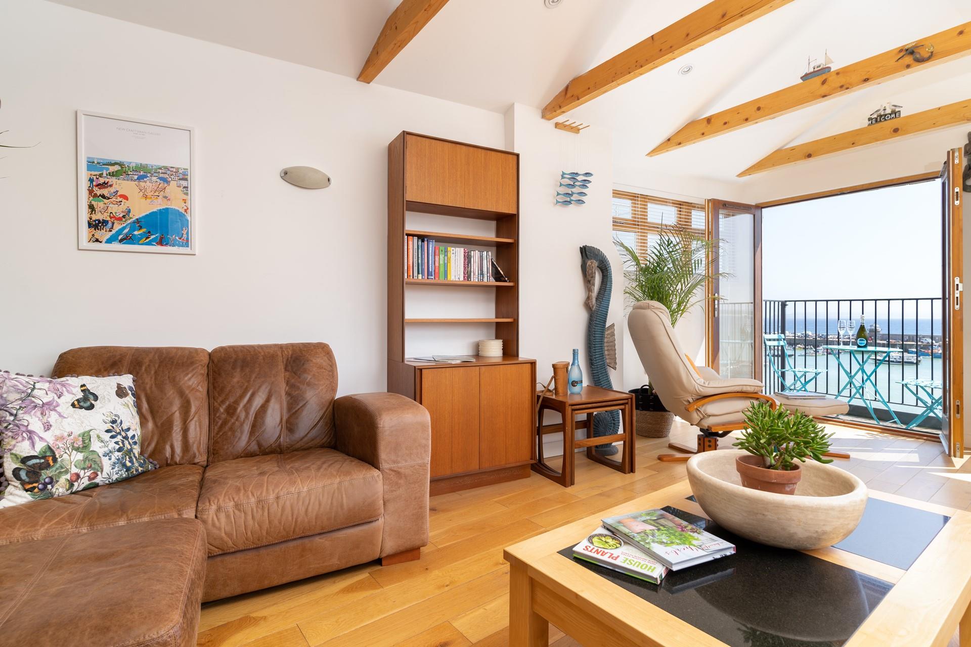 Watch the sunset from the comfort of your sofa.