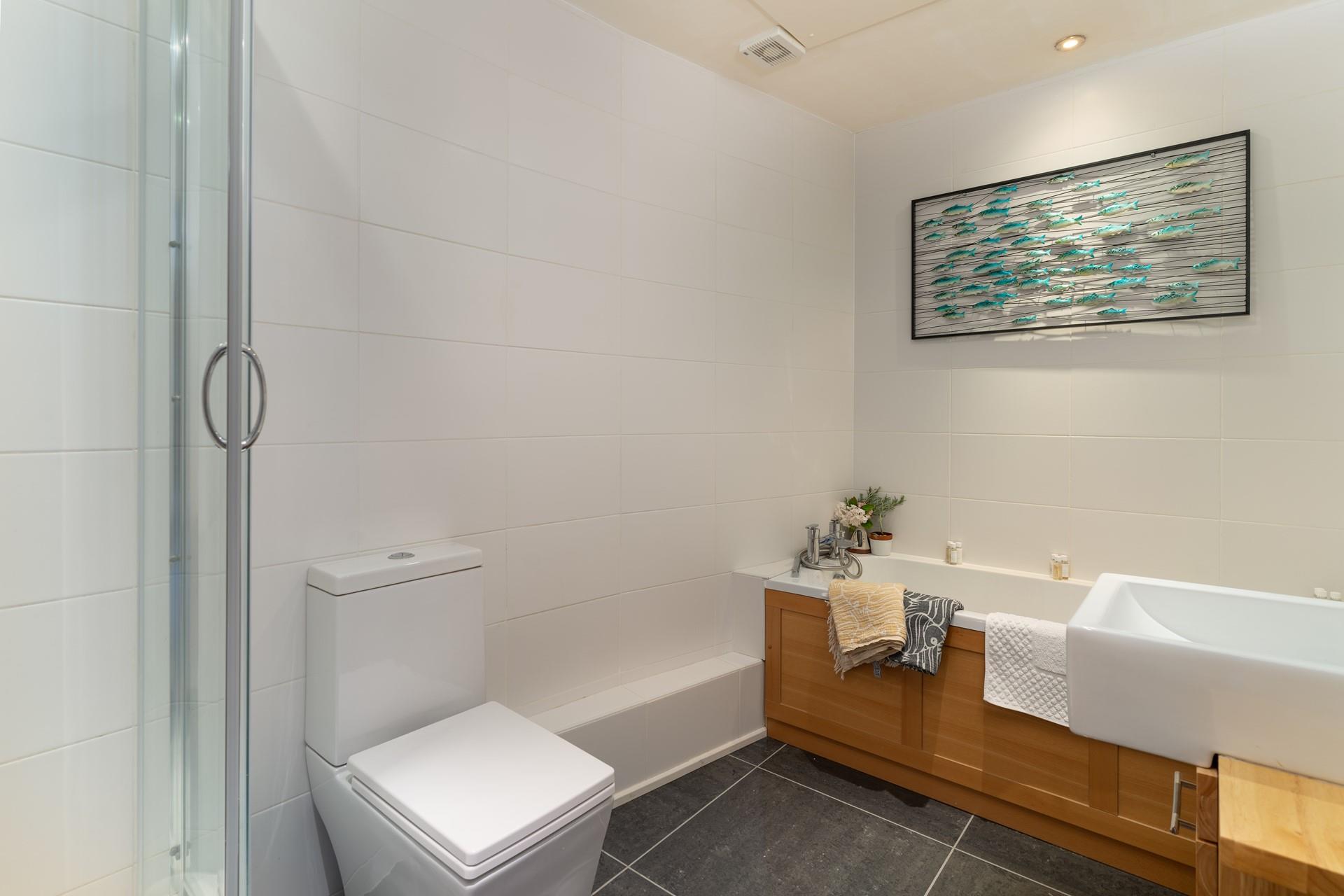 Relax and unwind by running yourself a bubble bath and enjoying a long soak.