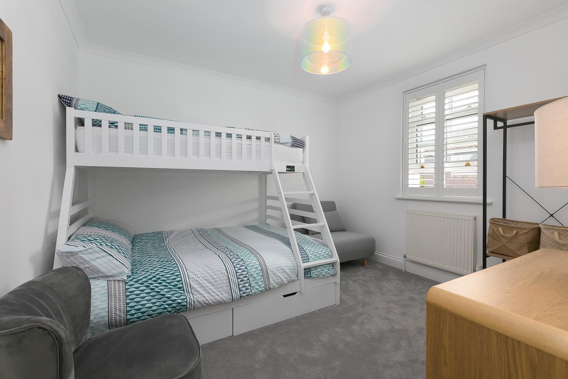 Put the kids to bed and then relax in the living area for the evening with a bottle of wine or two.