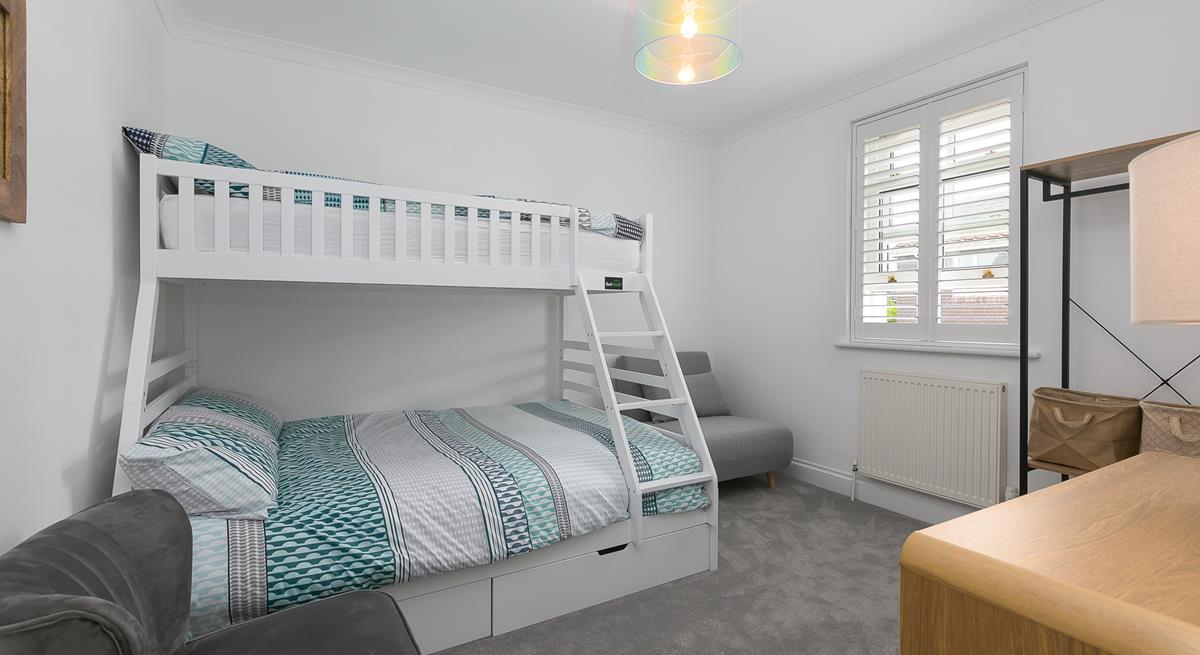 Put the kids to bed and then relax in the living area for the evening with a bottle of wine or two.