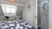 The en-suite is perfect for getting ready for an evening out in town.