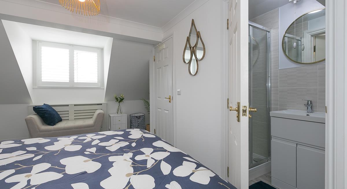 The en-suite is perfect for getting ready for an evening out in town.