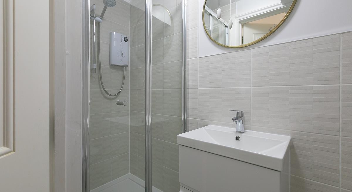 Wash off the sand in a refreshing shower before deciding what to do for dinner.