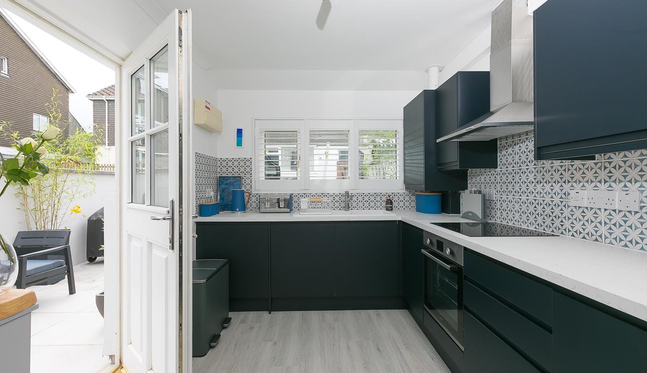 You are located away from the hustle and bustle, but still only a 10 minute walk from the beach.