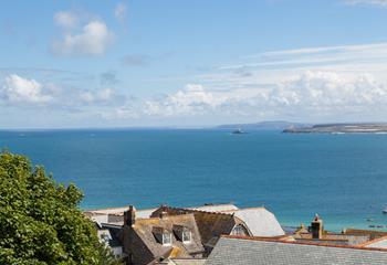 Within 10 minutes you can be walking on the soft sand of Porthminster beach.