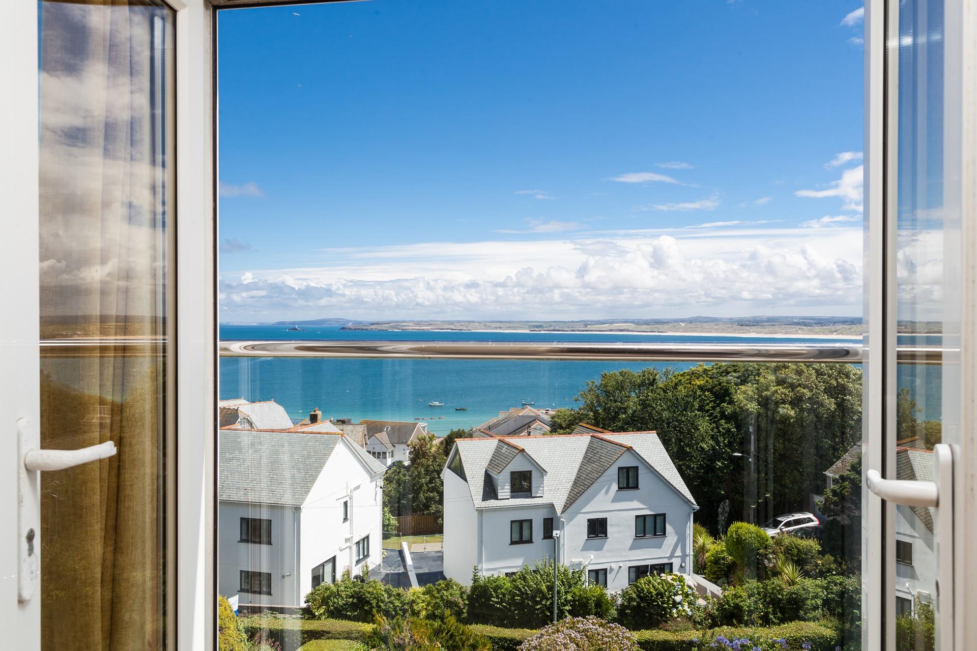 St Ives Bay has stunning turquoise waters to spend endless days gazing at.