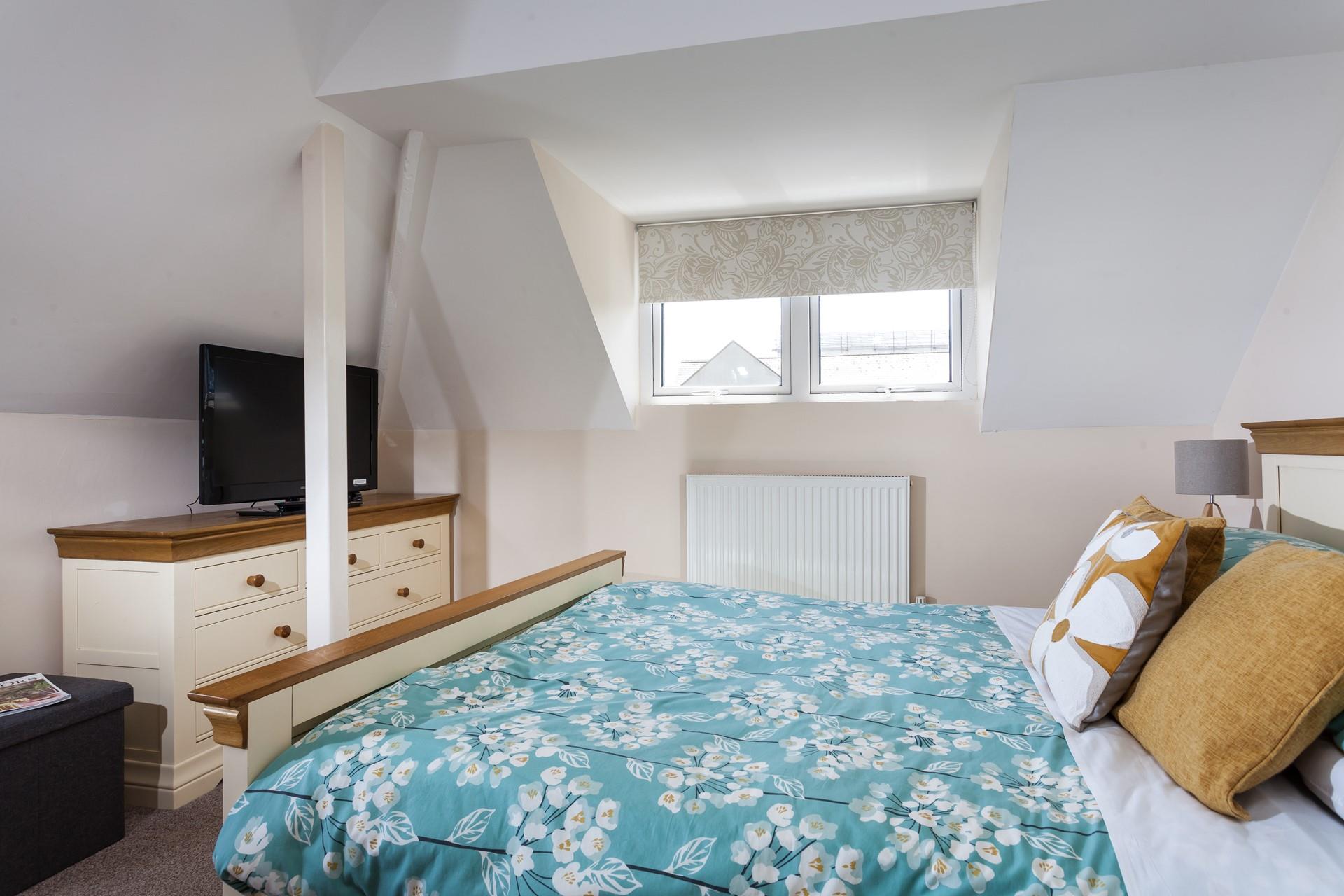 Tuck into the soft sheets after a day exploring the coast path.