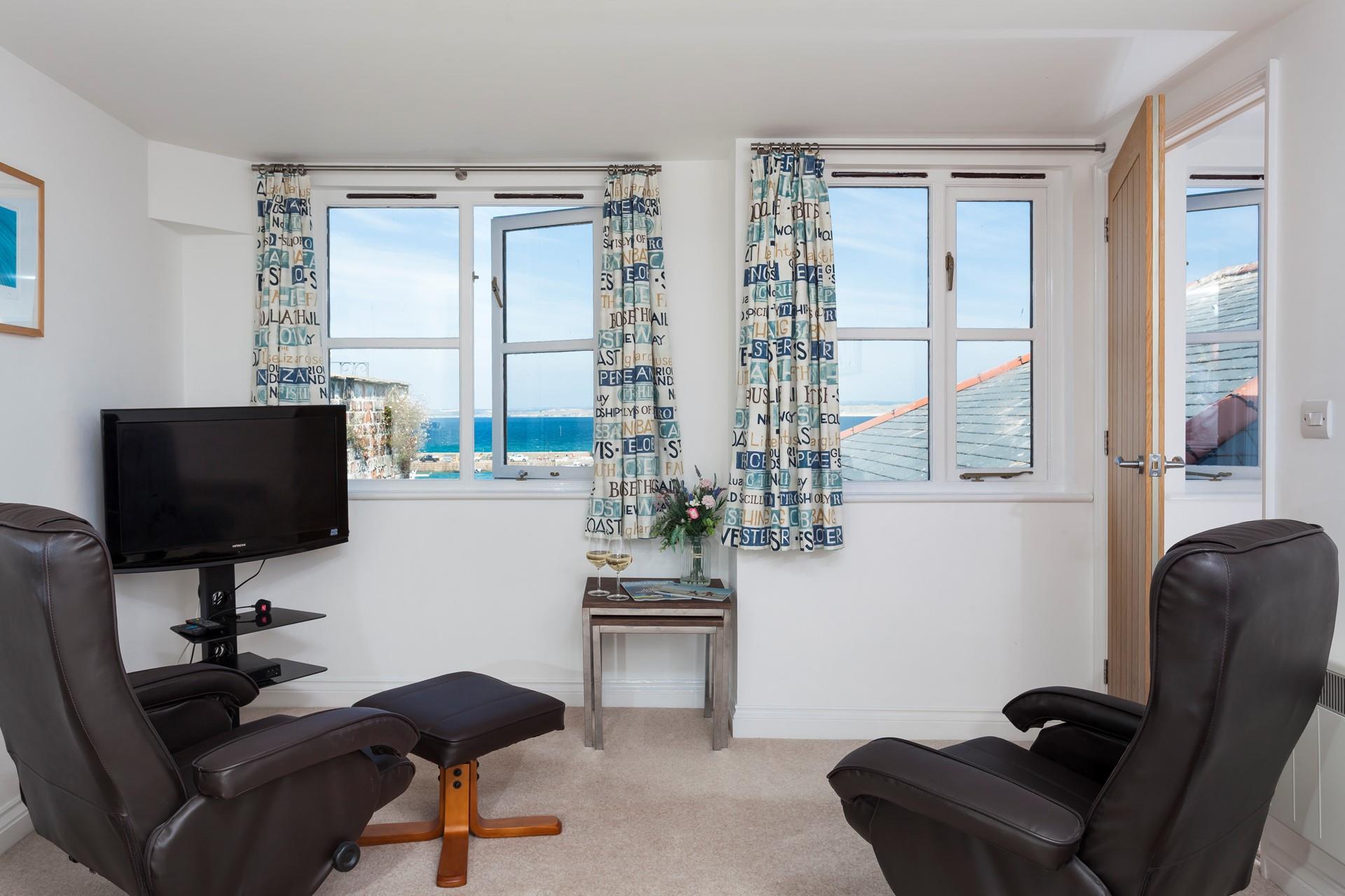 Open a bottle of your favourite wine and spend the evening watching the sun come down.