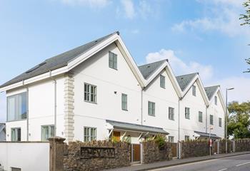 Secure parking for 2 cars means you can safely park up and forget about the car to explore St Ives on foot.