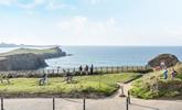 Stroll out your front door and you are moments from Porth Beach. - Thumbnail Image