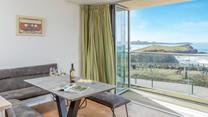 Open a bottle of wine to sip on the balcony as the sun goes down.