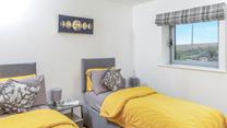 Wake up to pretty views of the Cornish coast.