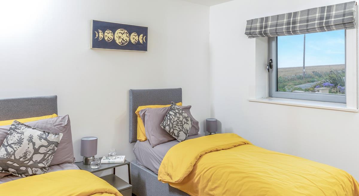 Wake up to pretty views of the Cornish coast.