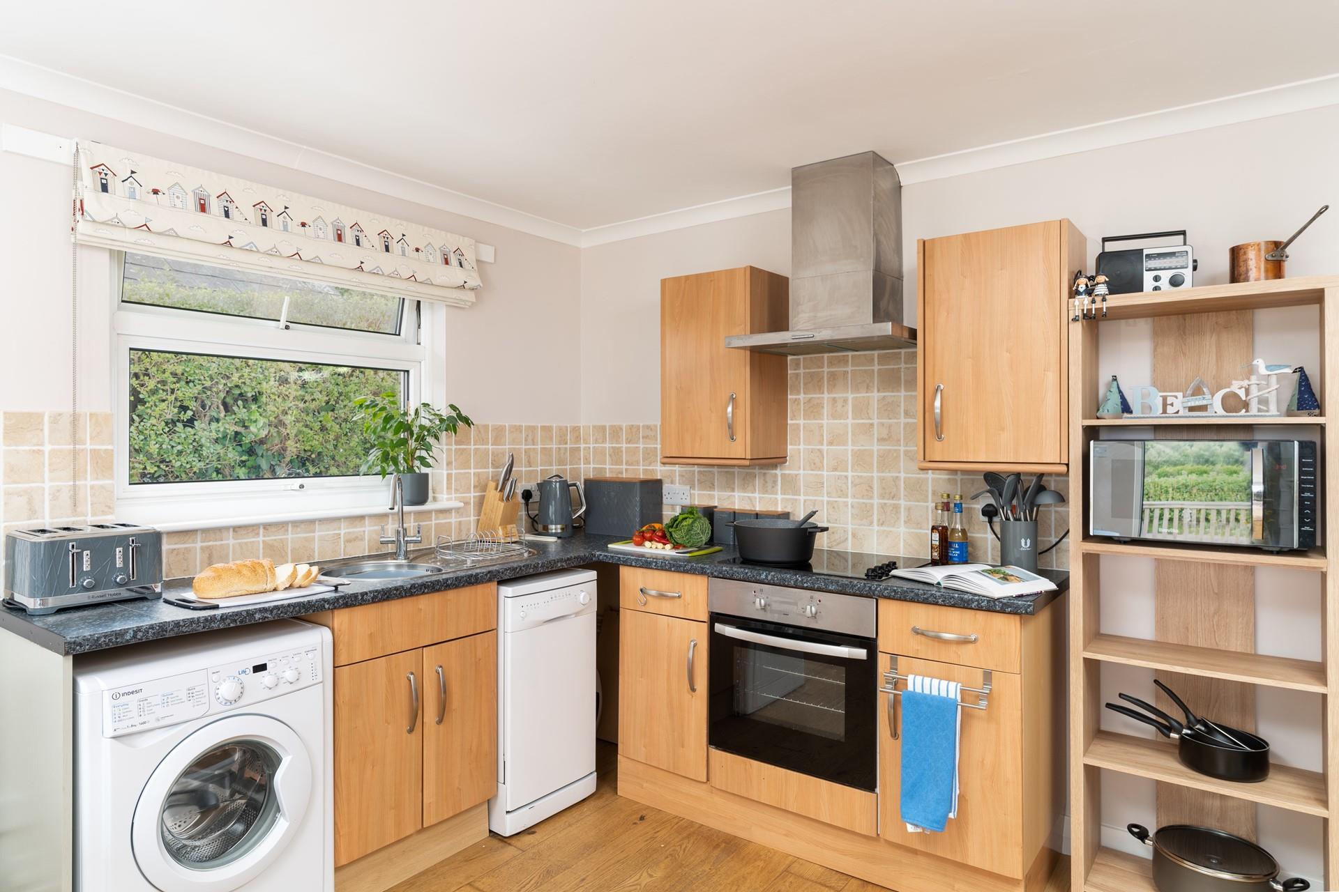 Rustle up some delicious homecooked meals from your "home from home" kitchen. 