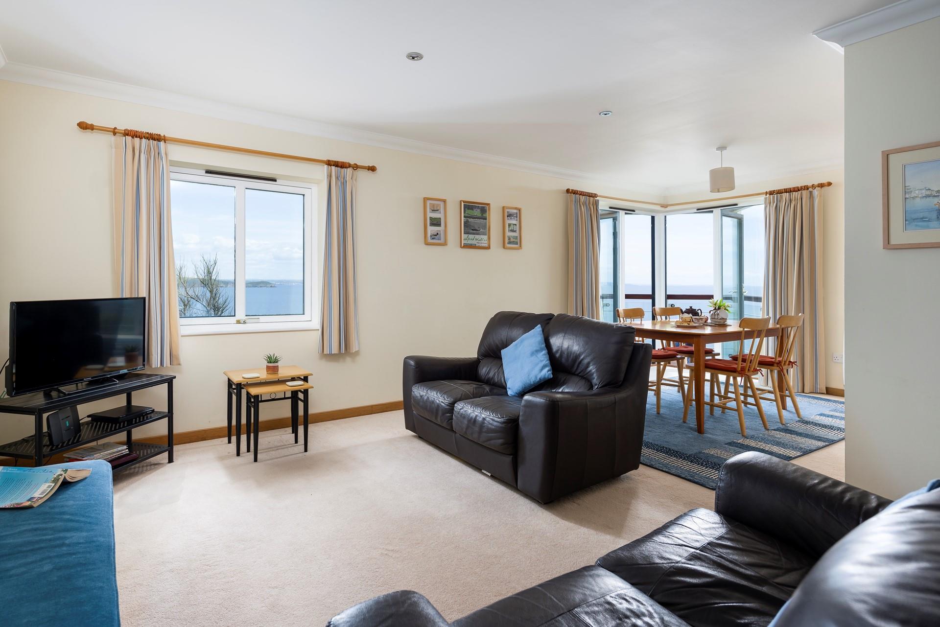 Sink into the sofa and relax in the evening after a long day exploring.