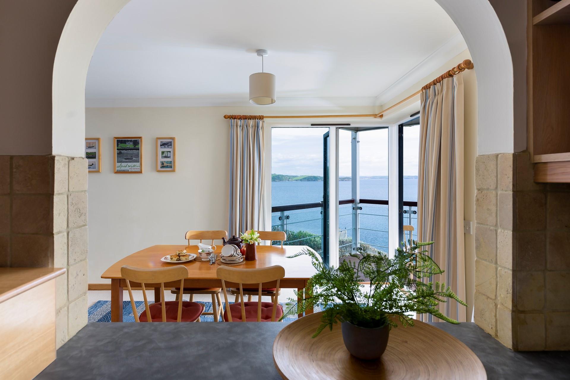 Enjoy a Cornish cream tea after spending the morning exploring Mevagissey.