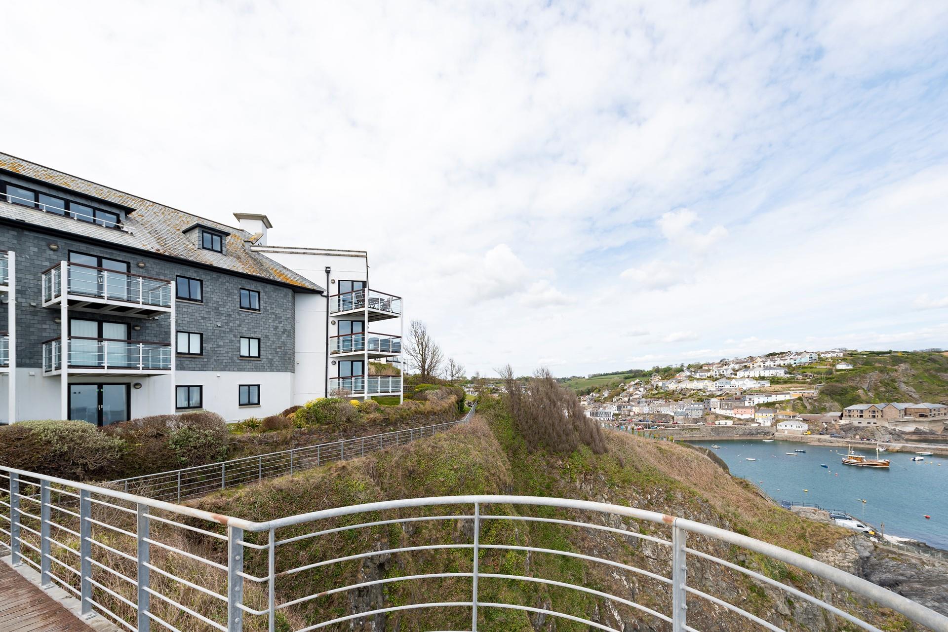 Fisherman's Watch offers an enviable view over the harbour.