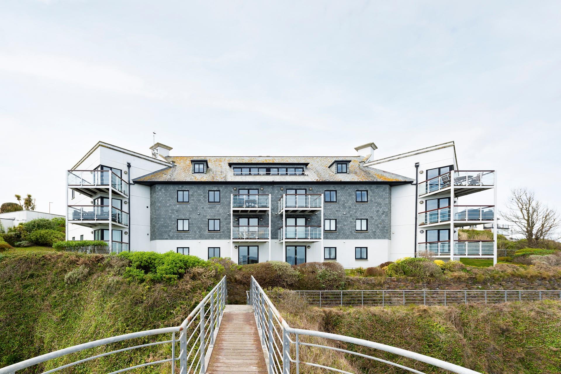 The balcony is the ideal place to watch the sunrise with your morning cuppa.