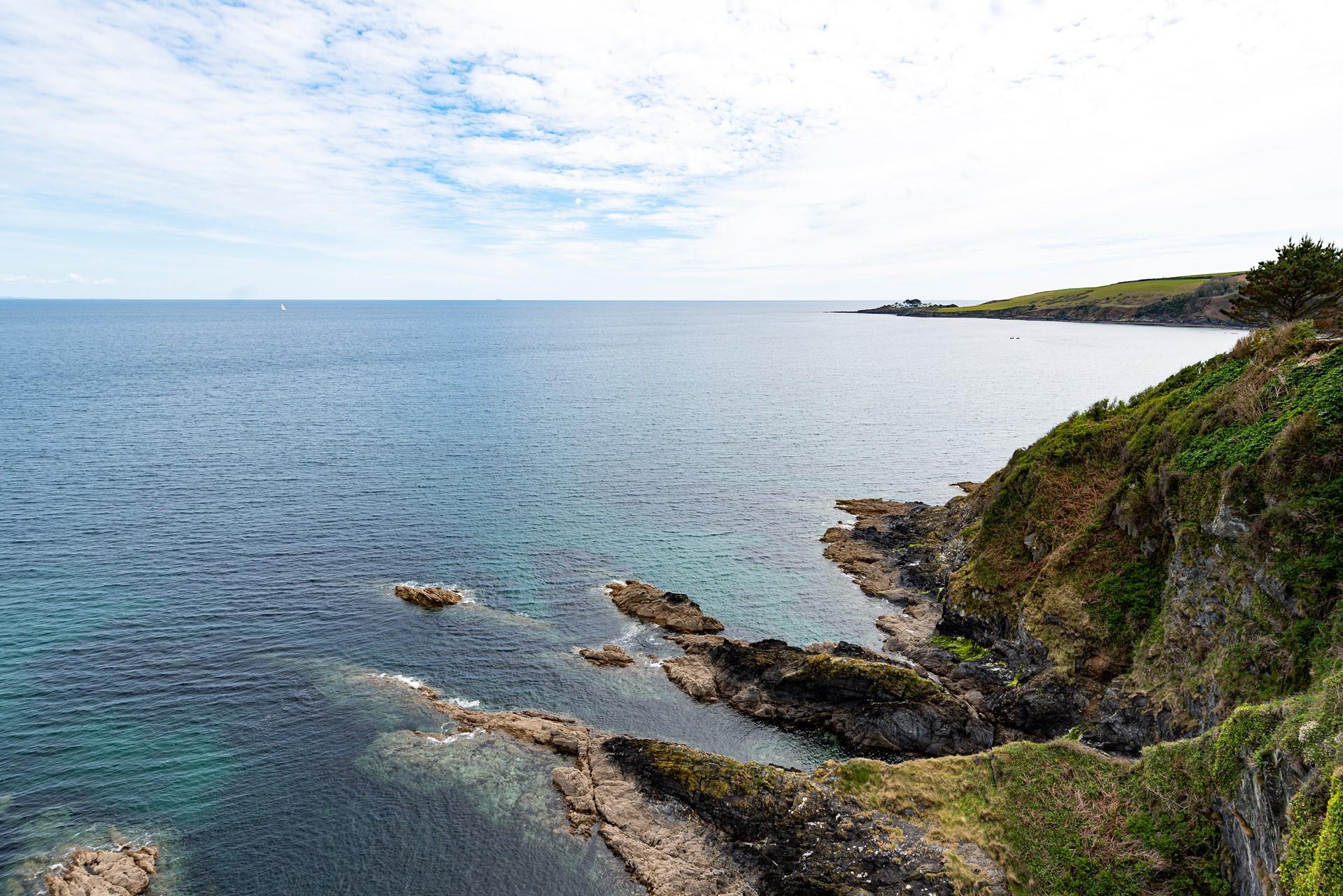 Take a morning dip at nearby Portmellon beach.