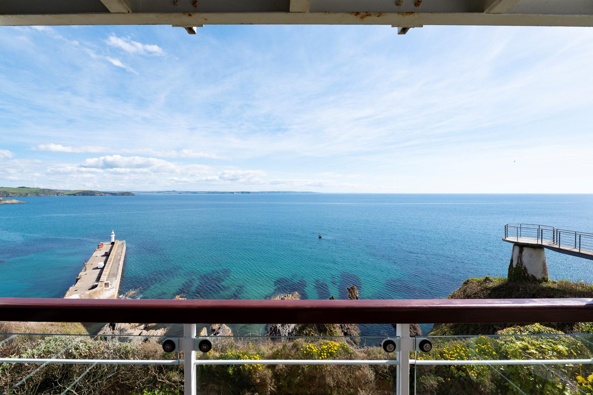 Spend hours gazing out to sea watching the boats come and go.