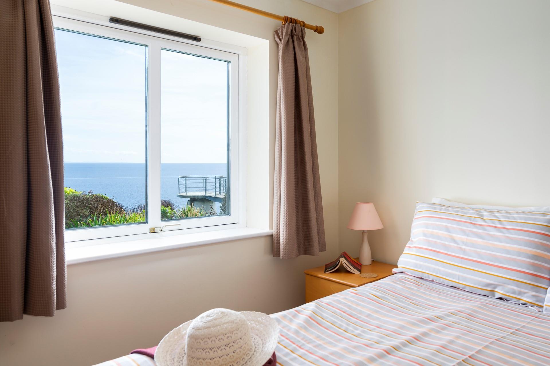 Wake up to beautiful sea views every morning.