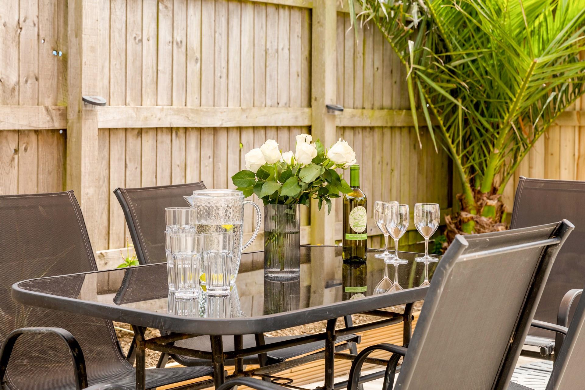 Open a bottle of your favourite wine whilst looking up at the stars.