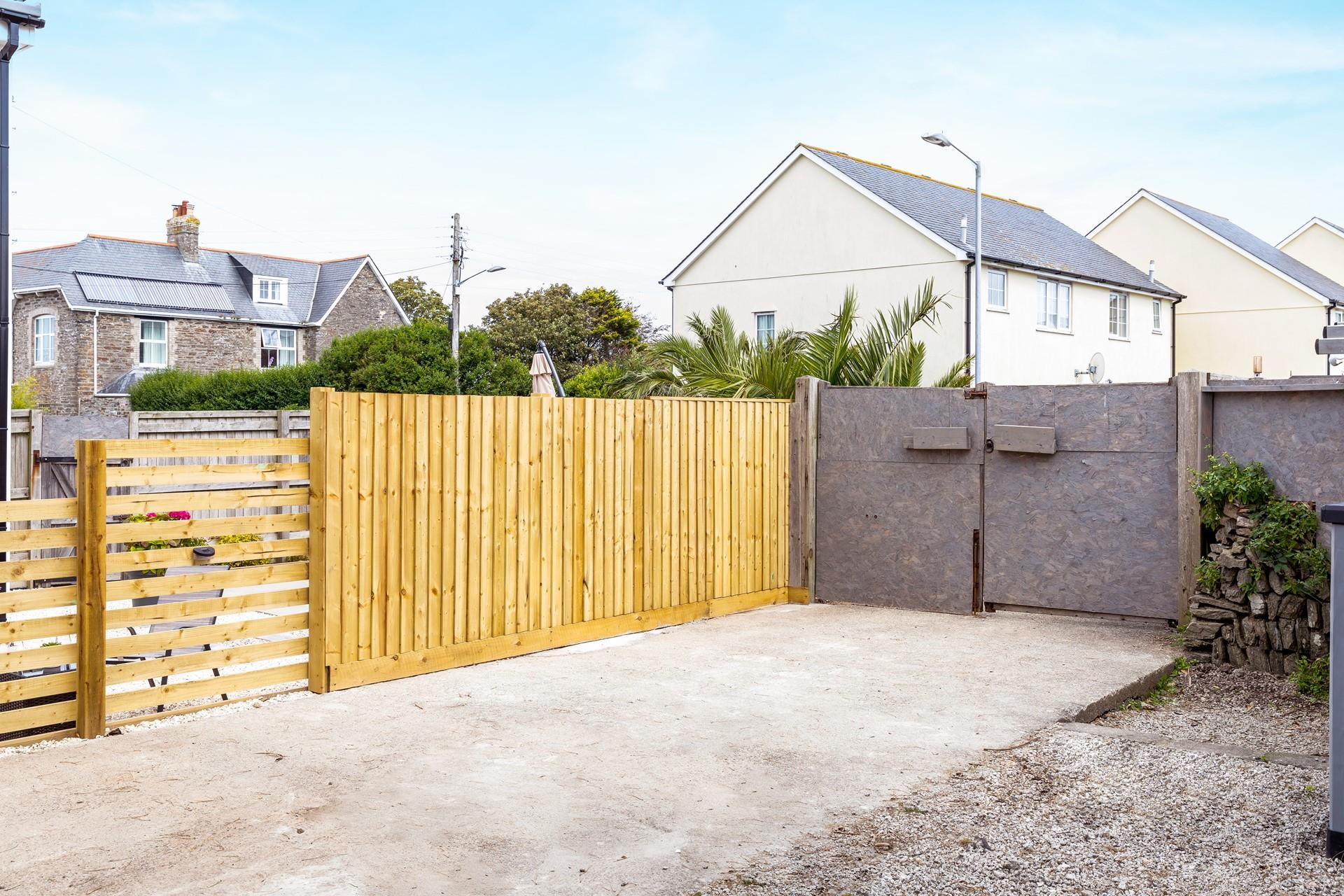 There was plenty of parking at the property so you can explore all corners of Cornwall.