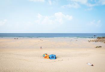 With Porthmeor right on your doorstep, you can have endless hours of fun in the soft white sands.