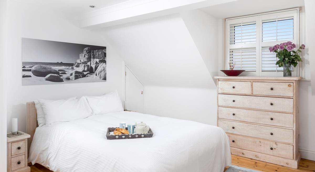 Tuck into the soft sheets and drift off for a peaceful night's sleep.