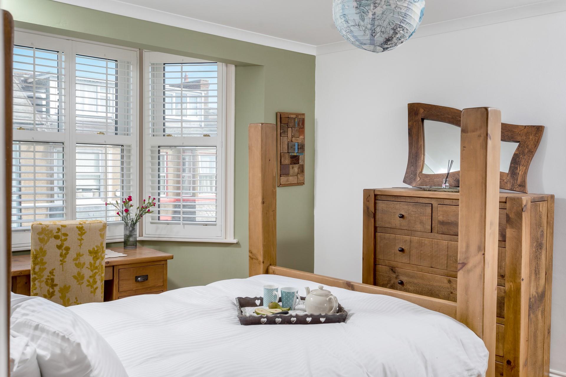 Enjoy your morning cuppa in bed, and why not indulge in breakfast too, you are on holiday after all!