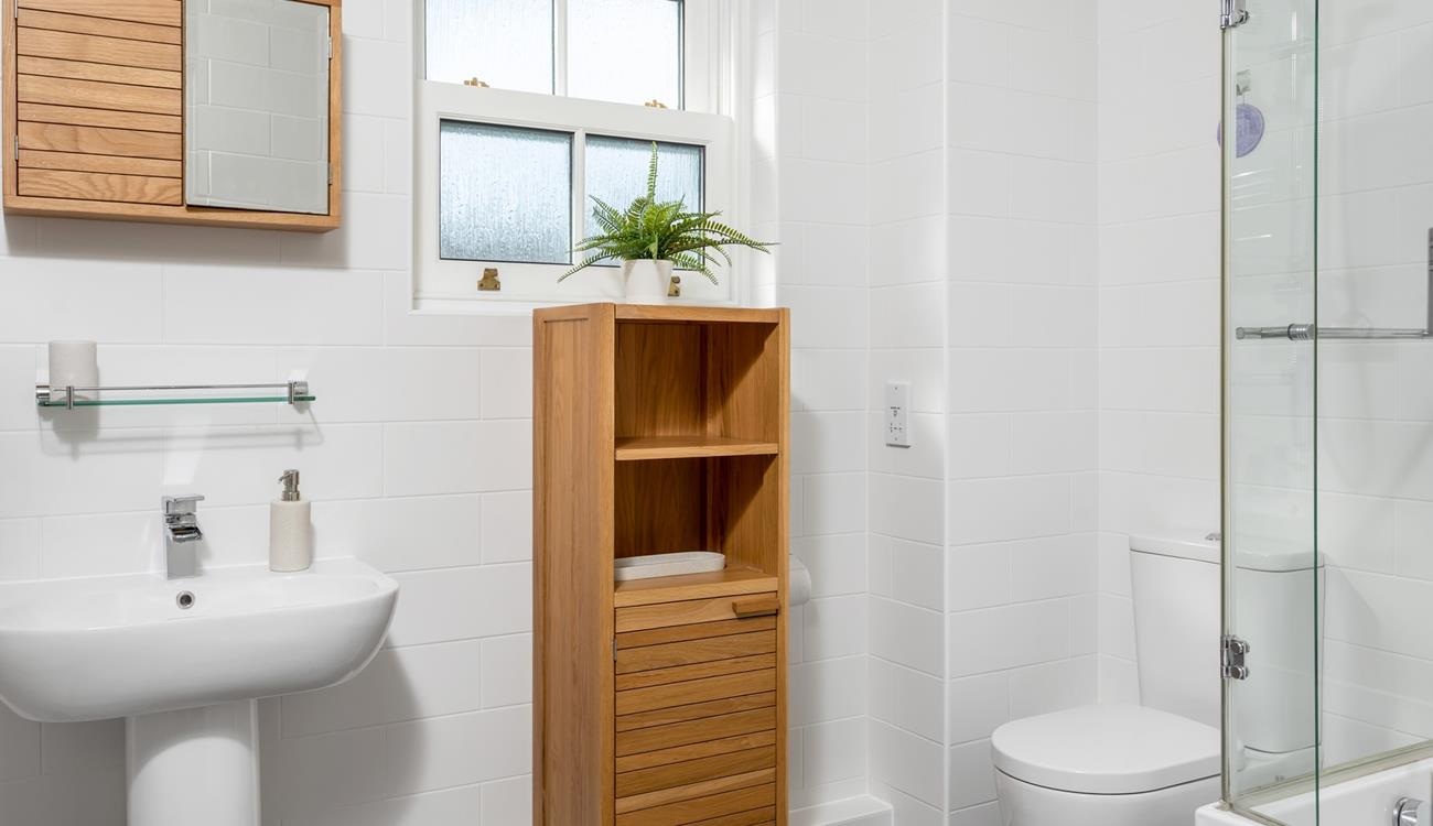 Start your day right with a hot shower.