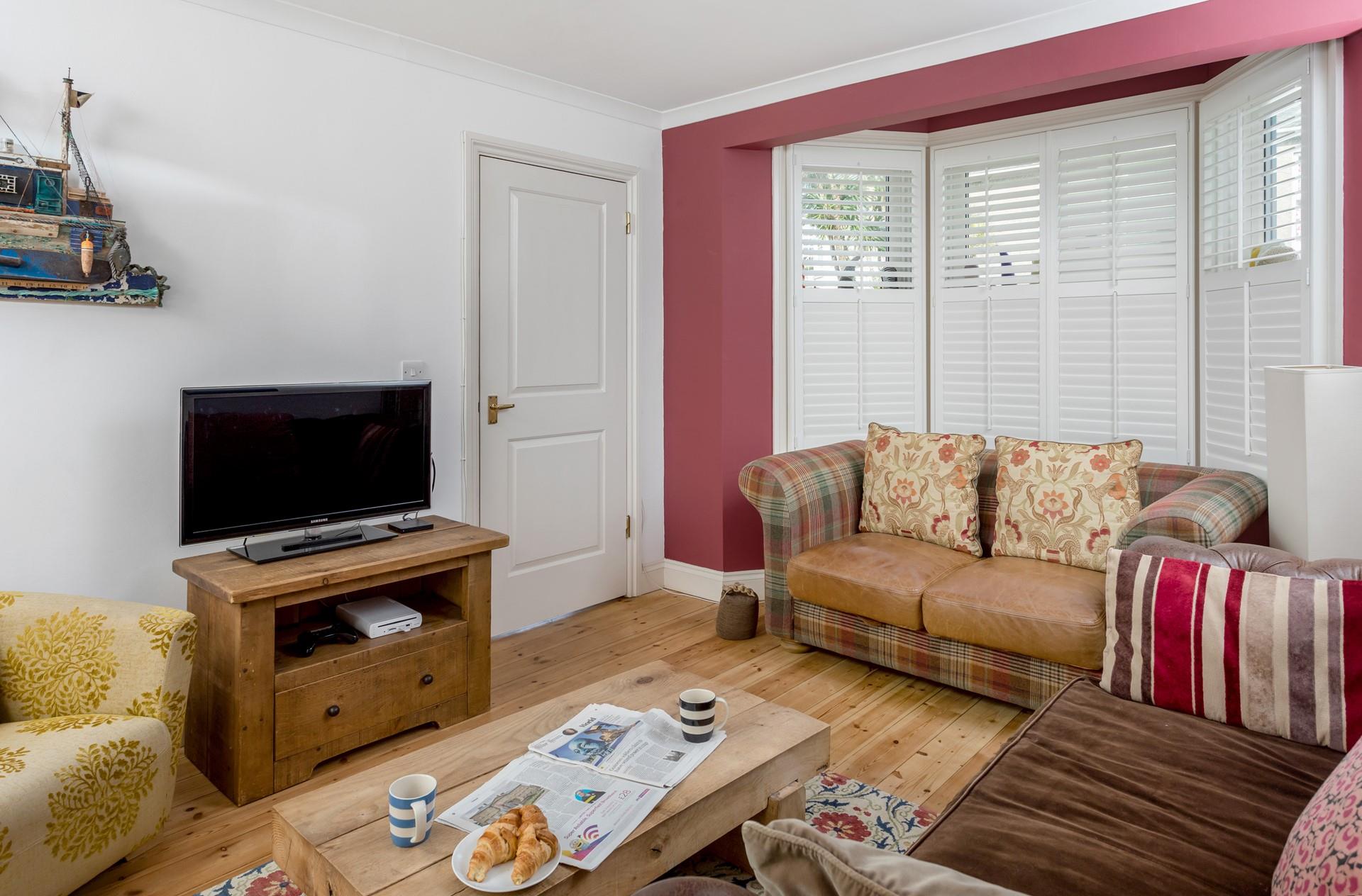 Relax in the evenings in front of the TV with your favourite tipple.