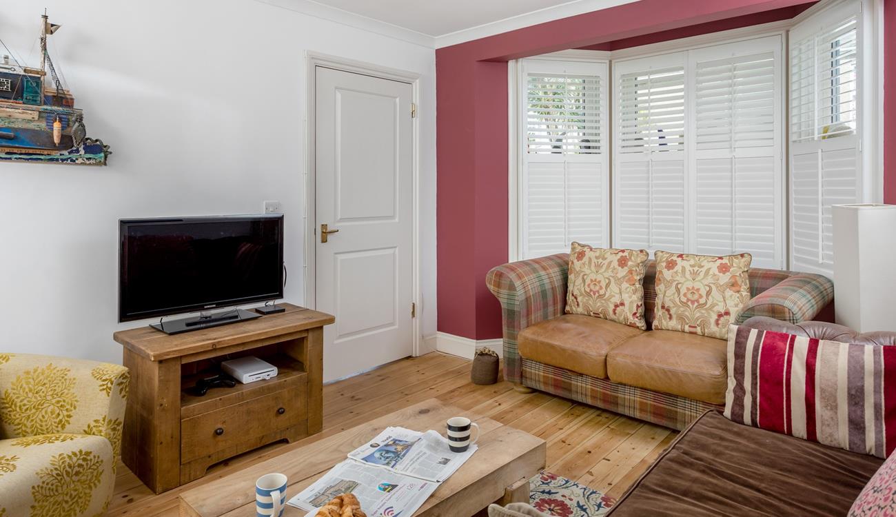 Relax in the evenings in front of the TV with your favourite tipple.